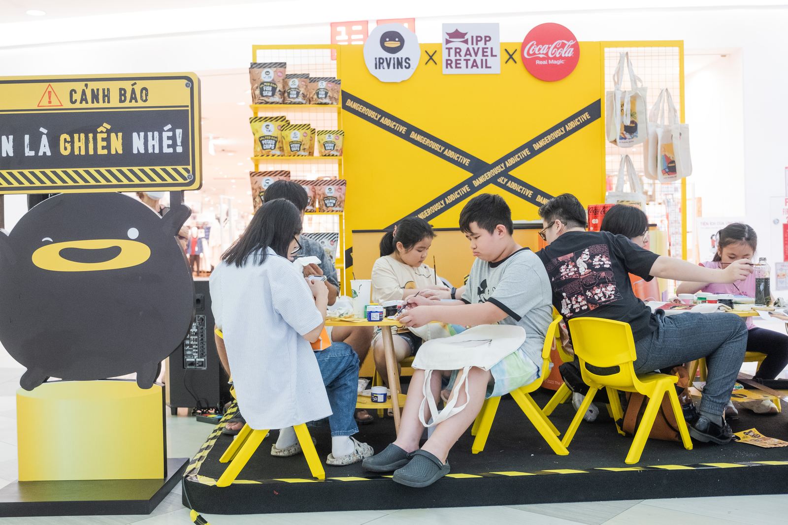 Dự án ra mắt thương hiệu Irvins tại các Mall và Siêu thị lớn